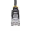 StarTech.com 0,5 m CAT6 kabel – slank – rastnasenbescherming – RJ45 stekker – zwart