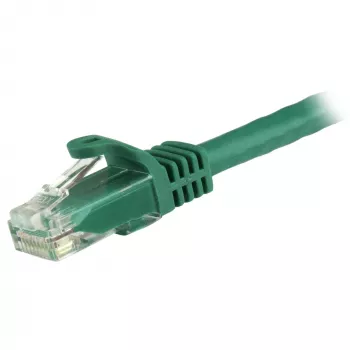 StarTech.com 1,5m CAT6 ethernetkabel – groen CAT 6 Gigabit Ethernet kabel – 250 MHz 100W PoE RJ45 UTP netwerk-/patchkabel, rastzeker met trekontlasting, individueel getest