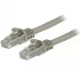 StarTech.com N6PATC150CMGR CAT6 Ethernet-patchkabel 1,5 m, 10 Gigabit, 650 MHz, 100 W PoE, Snagless RJ45, UTP, 24 AWG, grijs