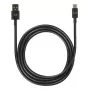 Mobilis 020013 Energia USB-A naar USB-C-kabel, 1 m, zwart