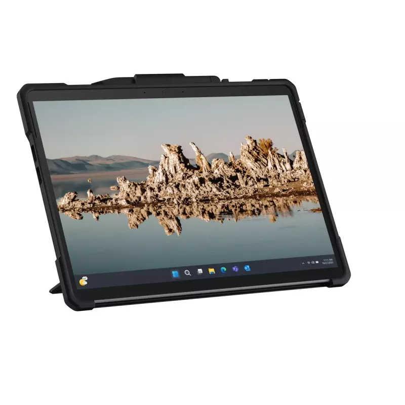 Urban Armor Gear UAG Metropolis SE 324015114040 hoes voor Microsoft Surface Pro 9/10/11, met standaard en schouderband, zwart