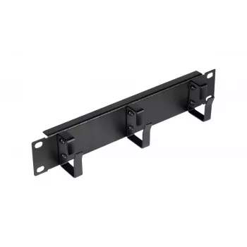 Kabelring EQUIP EZMR-10-B — metaal, zwart, rackaccessoire, 1 stuk, 174 g
