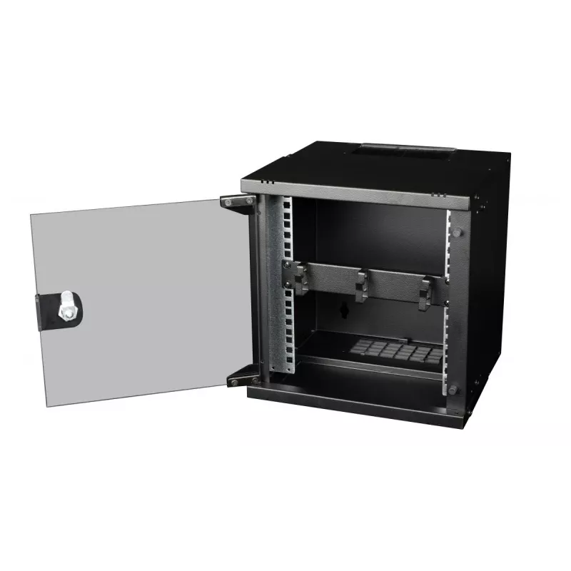 Kabelring EQUIP EZMR-10-B — metaal, zwart, rackaccessoire, 1 stuk, 174 g
