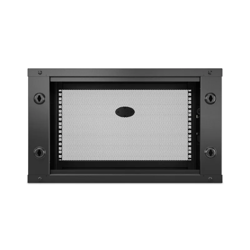 APC NetShelter WX AR106SH4, 6HE, 19 inch-patchkast, wandmontage, voorgemonteerd, 400 mm diep