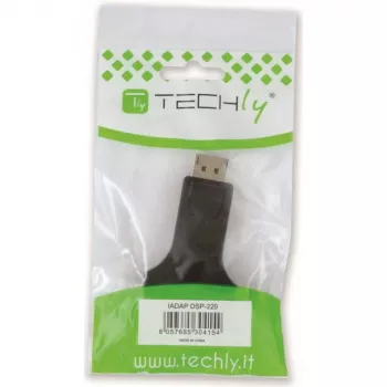Techly DisplayPort-adapter DP M naar DVI-I 24 + 5 F IADAP DSP-229