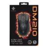 Gaming-muis Deltaco DM210 kabel ultrathin RGB zwart