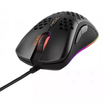 Gaming-muis Deltaco DM210 kabel ultrathin RGB zwart