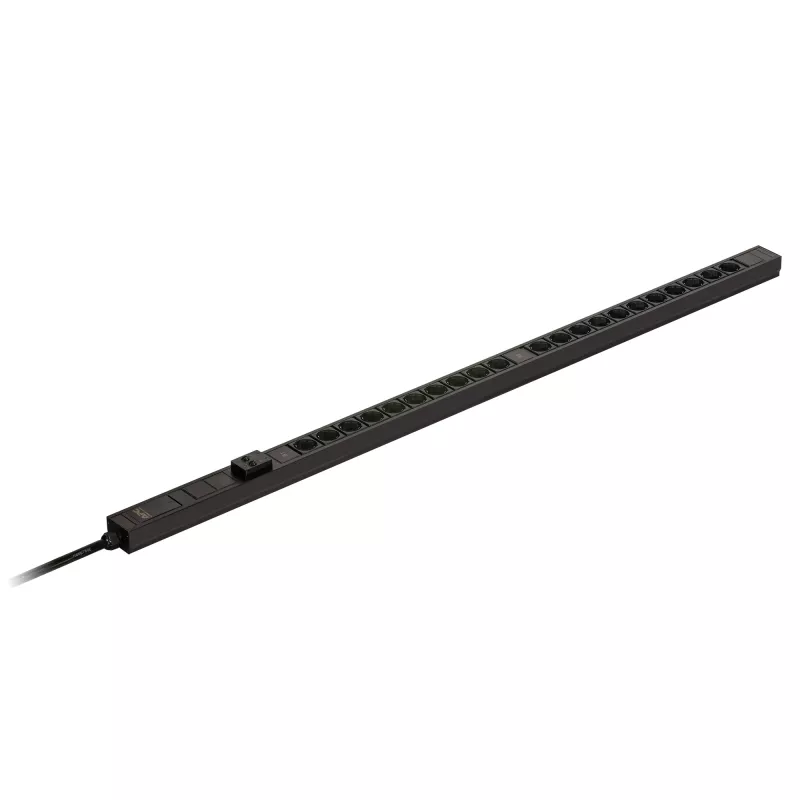 APC Easy Rack PDU, Basic, 0U, 1-fase, 7,4 kW, 230 V, 32 A, 21 x SCHUKO-uitgangen, IEC60309 2P + E-ingang
