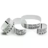 Zebra Z-Band Ultrasoft 25 x 279mm zwart, wit