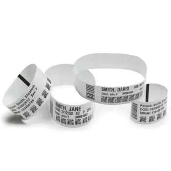 Zebra Z-Band Ultrasoft 25 x 279mm zwart, wit