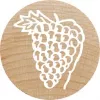 Rondstempel Colop 165226 houten stempel 3 cm diameter
