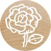 Rondstempel Colop 165226 houten stempel 3 cm diameter