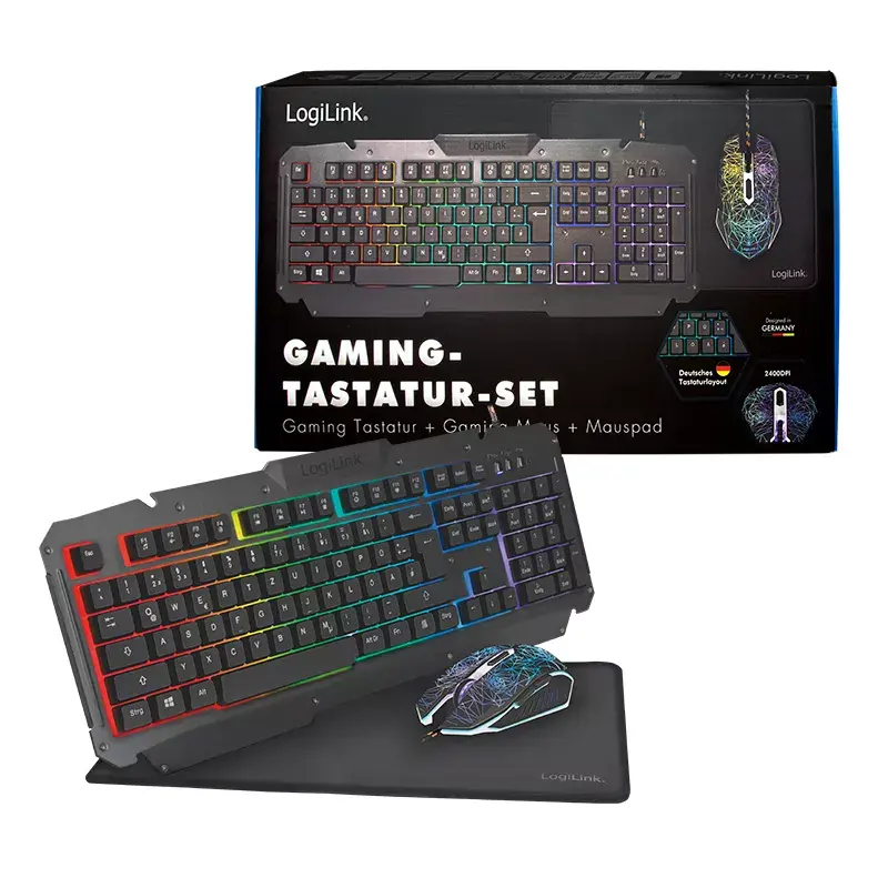 Gaming-toetsenbord met muis LogiLink ID0185
