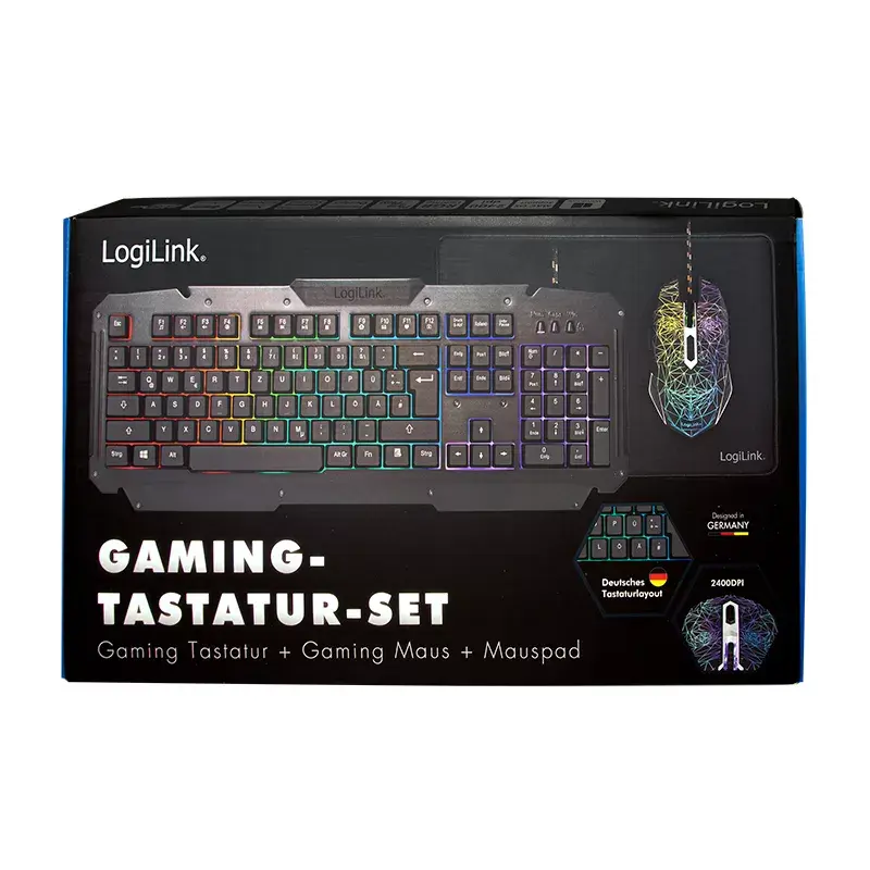 Gaming-toetsenbord met muis LogiLink ID0185