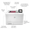 HP Color LaserJet Pro M454dw, printen, front-USB-printen; dubbelzijdig printen