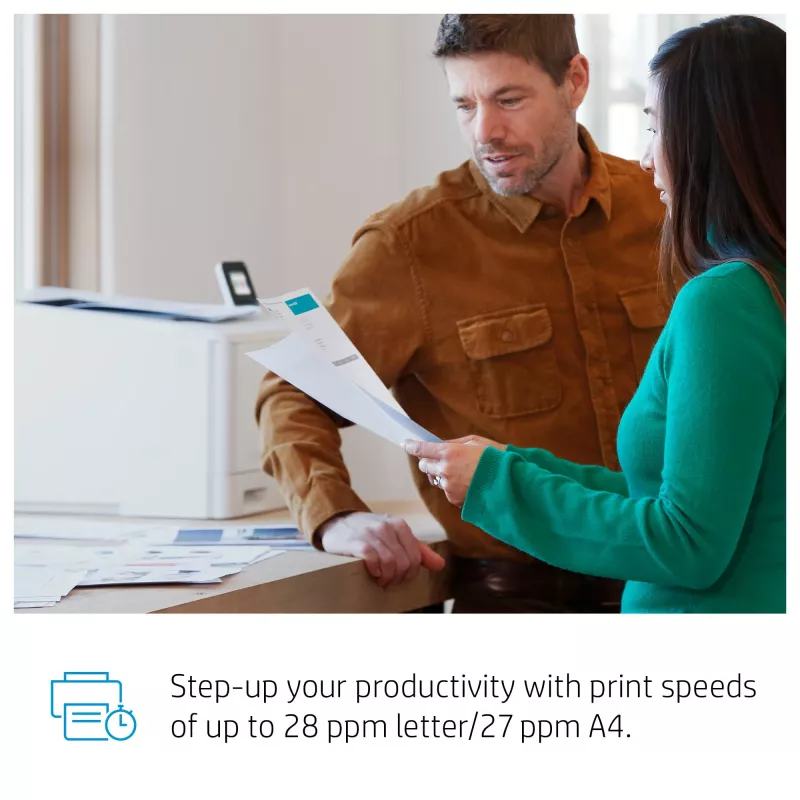 HP Color LaserJet Pro M454dw, printen, front-USB-printen; dubbelzijdig printen