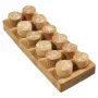 Rondstempel Colop 165225 rubber hout 3 cm diameter
