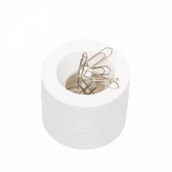 Paperclipsdispenser MAUL MAULpro recycling wit kunststof