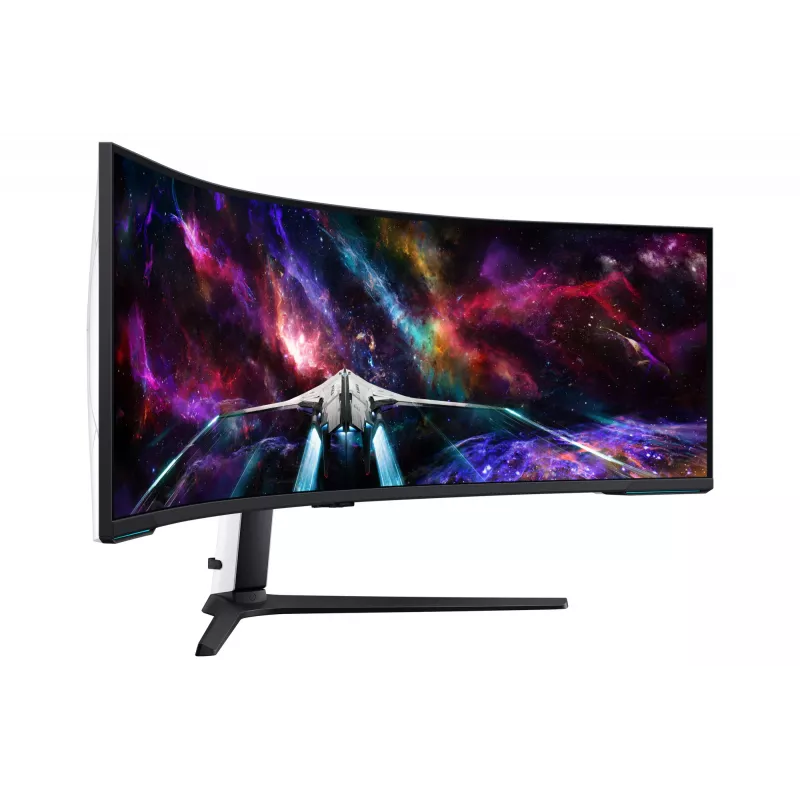 Samsung G95NC computermonitor 144,8 cm (57 inch) 7680 x 2160 Dual UHD QLED wit