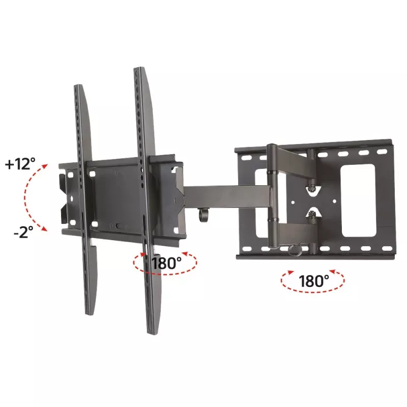 Techly ICA-PLB 148M tv-muurbeugel 139,7 cm (55 inch) zwart