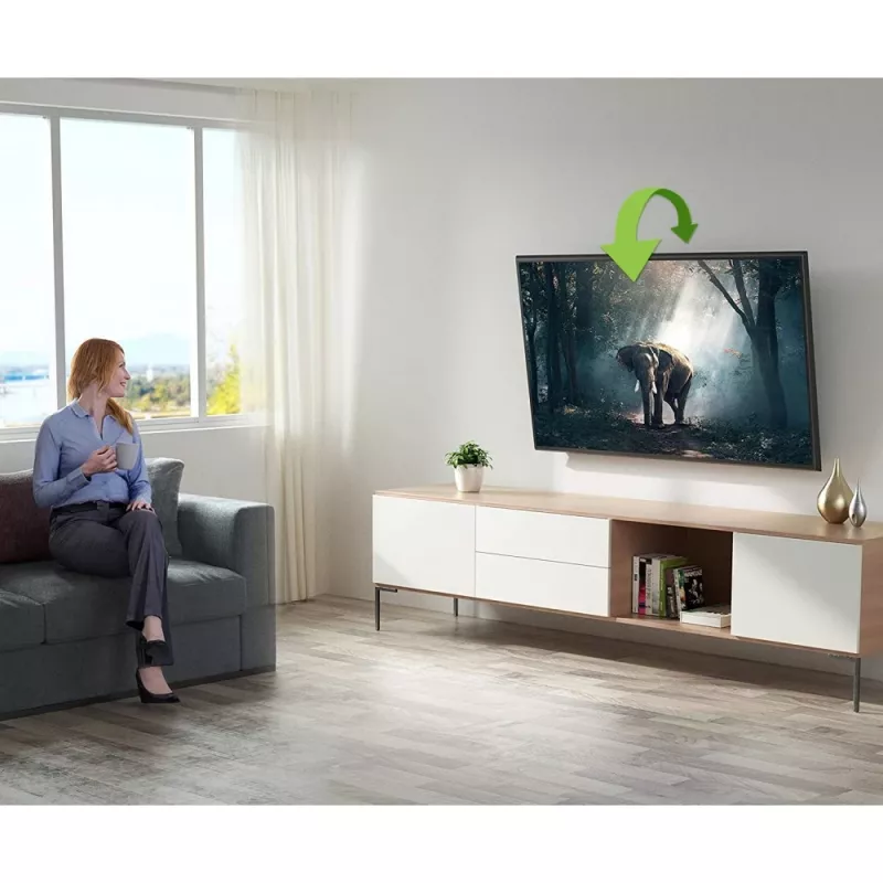Techly ICA-PLB 148M tv-muurbeugel 139,7 cm (55 inch) zwart