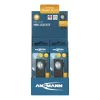 Sleutelhangerzaklamp Ansmann ML400R zwart LED 5W USB-oplaadbaar