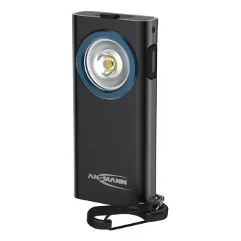 Sleutelhangerzaklamp Ansmann ML400R zwart LED 5W USB-oplaadbaar