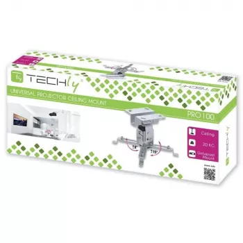 Techly projector-plafondsteun verlenging 130 mm zilver ICA-PM 2S