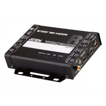 ATEN HDMI HDBaseT-ontvanger met audio-de-embedding / bidirectionele PoH (4K@100m) (HDBaseT Class A) (PoH PSE & PD)