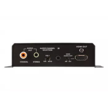 ATEN HDMI HDBaseT-ontvanger met audio-de-embedding / bidirectionele PoH (4K@100m) (HDBaseT Class A) (PoH PSE & PD)