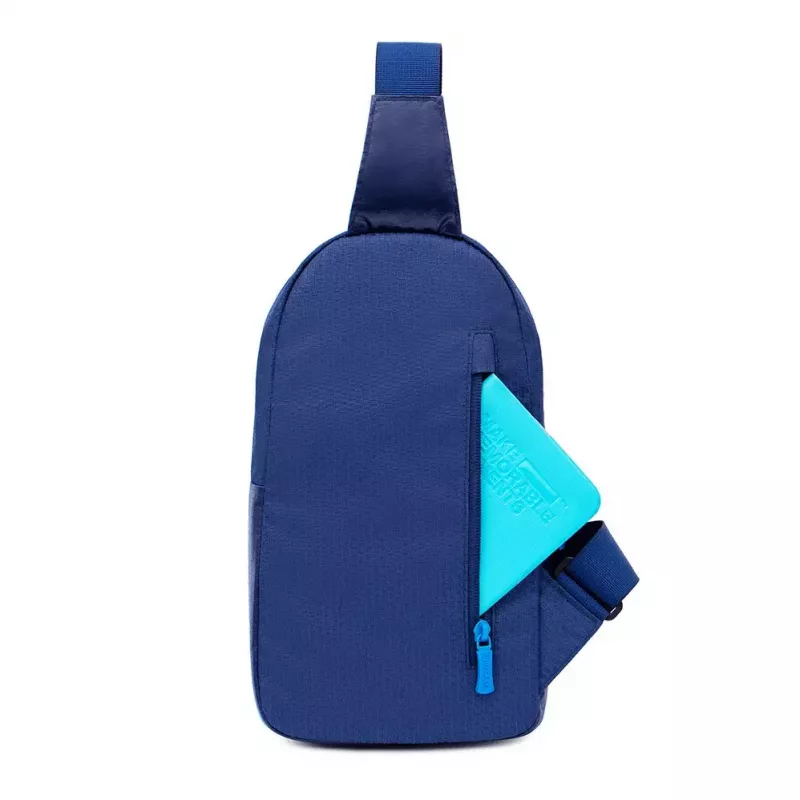 Schoudertas Rivacase Dijon 25,6 cm (10,1 inch) blauw draagbeugel schouderband