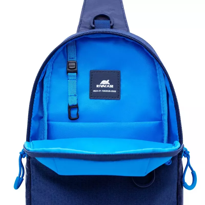 Schoudertas Rivacase Dijon 25,6 cm (10,1 inch) blauw draagbeugel schouderband