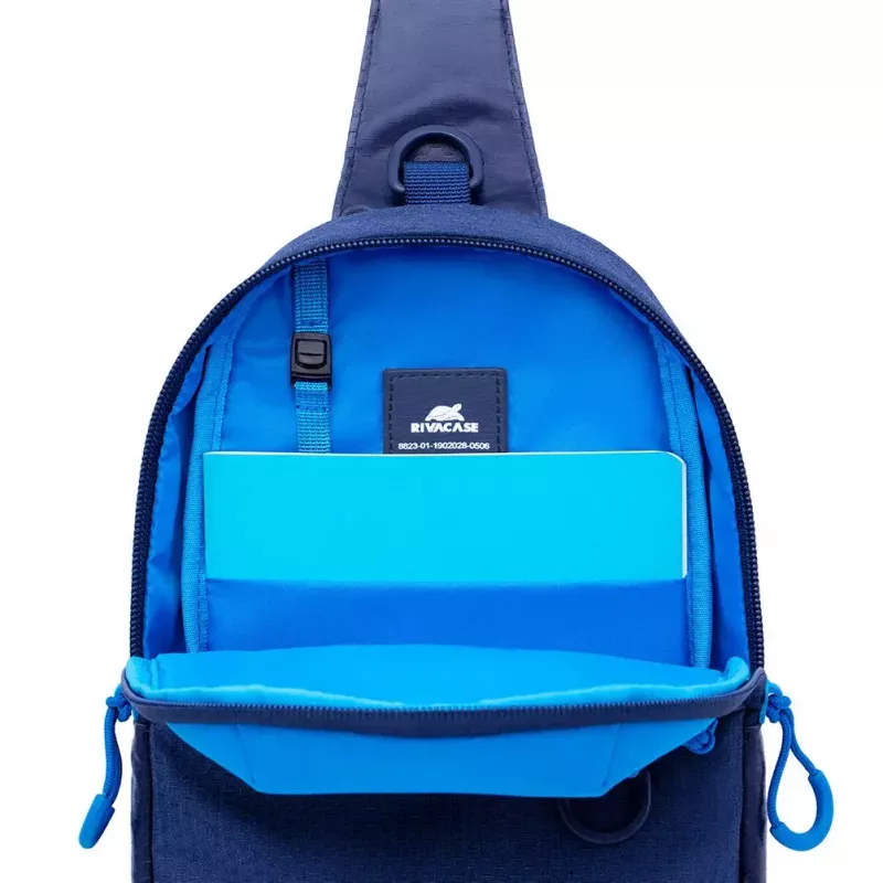 Schoudertas Rivacase Dijon 25,6 cm (10,1 inch) blauw draagbeugel schouderband