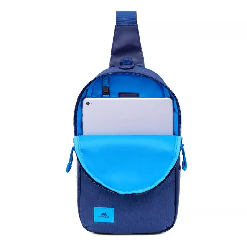 Schoudertas Rivacase Dijon 25,6 cm (10,1 inch) blauw draagbeugel schouderband