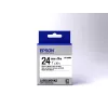 Epson labelcartridge Standard LK-6WBN zwart/wit 24mm (9m)