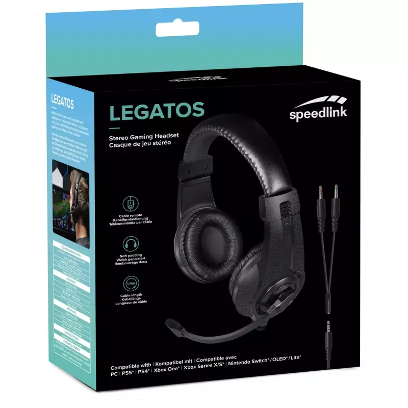 Hoofdtelefoon SPEEDLINK LEGATOS