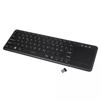 Toetsenbord LogiLink ID0188 home RF draadloos QWERTZ zwart