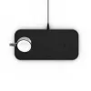 Draadloze oplader ZENS Dual+Watch aluminium zwart