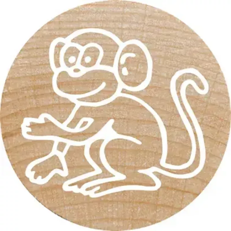 Colop Stempel Colop 165224 Rond Rubber Hout 3 cm