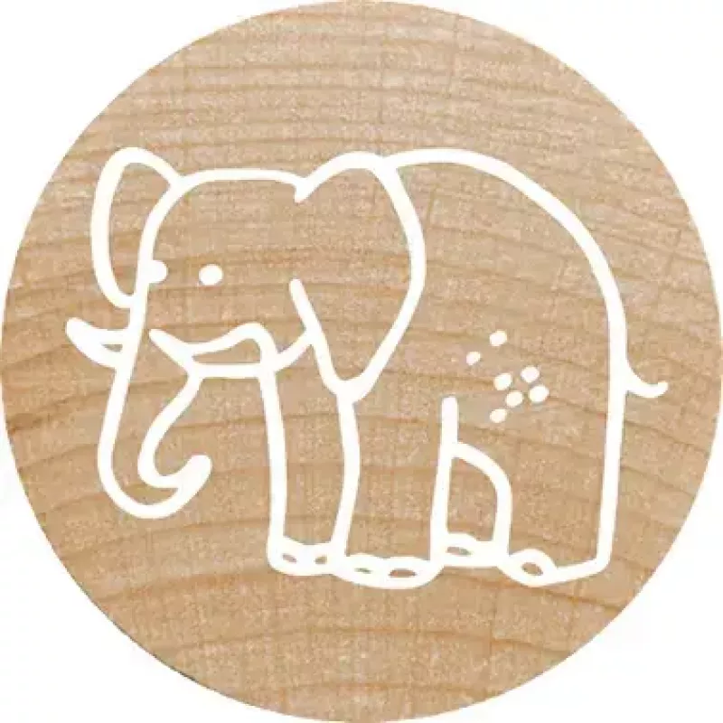 Colop Stempel Colop 165224 Rond Rubber Hout 3 cm