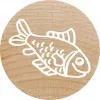 Colop Stempel Colop 165224 Rond Rubber Hout 3 cm