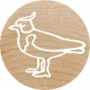 Colop Stempel Colop 165224 Rond Rubber Hout 3 cm