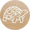 Colop Stempel Colop 165224 Rond Rubber Hout 3 cm