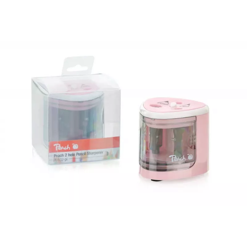Peach PO102 elektrische puntenslijper rose, wit