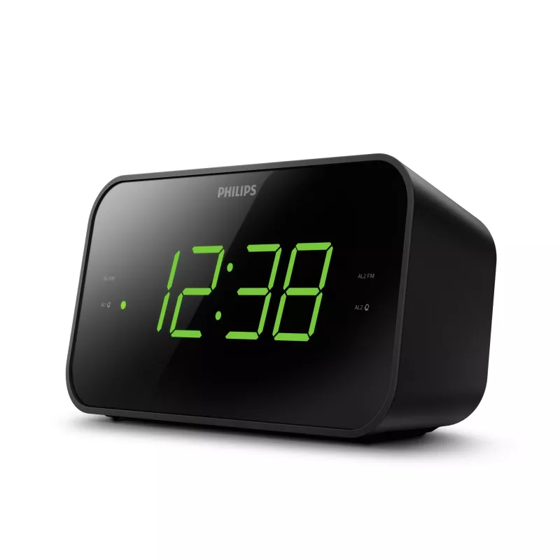 Philips TAR3306/12 wekker digitale wekker zwart