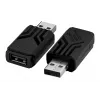 ASUS ROG AC09 90MP03T0-BRUA00 Polling Rate Booster voor muis en toetsenbord, tot 8000 Hz, zwart