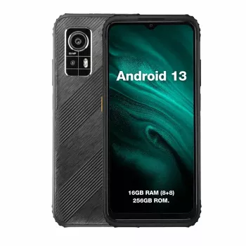 Smartphone AGM H6 6,56 inch 8 GB 256 GB zwart