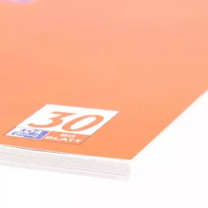 Schrijfnotitieboek Oxford 100050359 A4 80 vel oranje