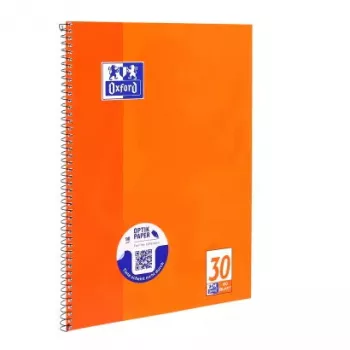 Schrijfnotitieboek Oxford 100050359 A4 80 vel oranje