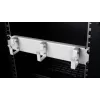 Equip EZMR-10-G 10-inch 1U kabelgeleidingspaneel met ringen, lichtgrijs